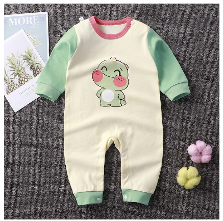 Ready Stock Baby Rompers Jumpsuit Cartoon Animals Newborn Infant Cute Baby Boy Girl Clothes BC8