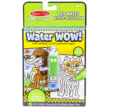 Melissa & Doug Water Wow! Pet Mazes Water-Reveal Pad