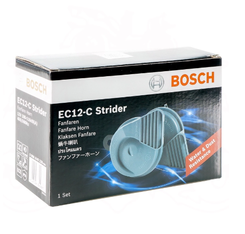 Bosch EC12-C Strider Fanfare Horn 12V Original for Car/Motorcycle
