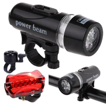 Bicycle Bike Headlight Front Lumen XM-L2 Light-Flashlight Outdoor 2x 8000 -40