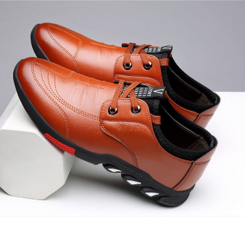 JEIKY. Men's Office Formal & Casual PU Leather Shoes #M861 Standard Size