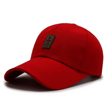 Black Plain Metal Adjust Cap Fashion Hats Outdoor Bull Caps Close Baseball Cap for Men/women