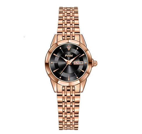 Binbond Original Luxury Watch Waterproof Couple Watch Simple Business Quartz Watch Casual Stainless Steel Wrist Watch F3