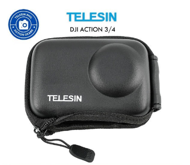 TELESIN Storage Velvet Protective Mounting Wallet Bag DJI Action 4 & Action 3 Cameras OA-BAG-002