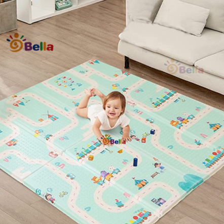 Baby Play Mat Portable Folding Mat Baby Crawling Mat Kids Playmat Waterproof Non Toxic