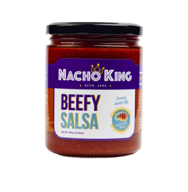 Nacho King Beefy Salsa 440g