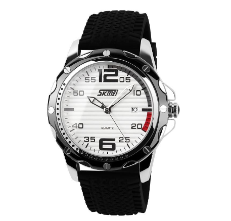 Skmei S0992 Waterproof Men Quartz Watch A SILICON STRAP