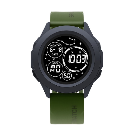 POSHI Original Men Watch Fashion Chronograph Countdown Alarm Watch LED Outdoor Swimming Waterproof Men's Sports Watch For Man M3