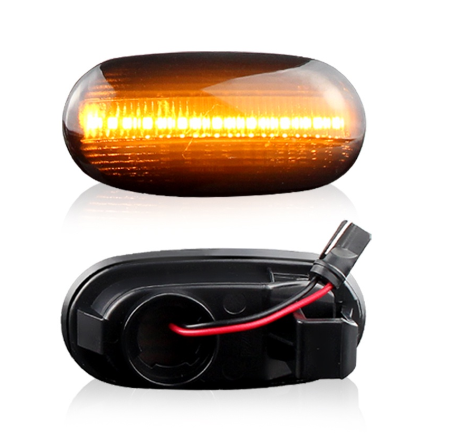2PCS Dynamic Side Marker Turn Signal Sequential Blinker Indicator Lights