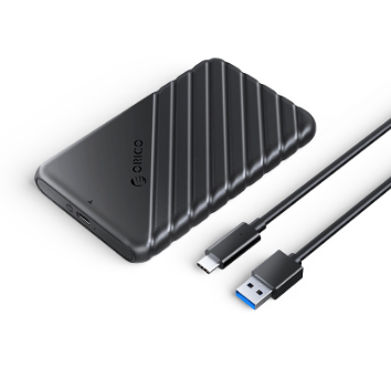 ORICO 25PW1-C3-BK 2.5 inch USB3.1 Gen1 Type-C Hard Drive Enclosure Black
