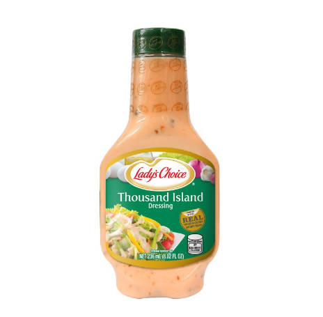 Lady's Choice Thousand Island Salad Dressing Single 236ml