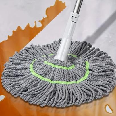 1pc, Non-wet Hand Self-twisting Water Mop, To Wipe The Floor Without Hand Washing, Spin Mop For Household Lazy People, To Wipe The Wooden Floor Tile Mop, Cleaning Supplies, Cleaning Tool