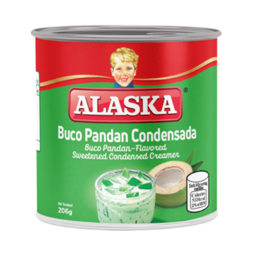 Alaska Buco Pandan Condensada Sweetened Condensed Creamer 206g