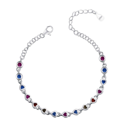 Silver Korean Fashion Jewelry B043 Ladies Bracelet