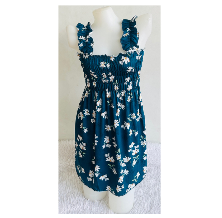 RUFFLES Mini Smocking || Maternity Dress || Summer Dress ||Above the knee up to Medium Size H