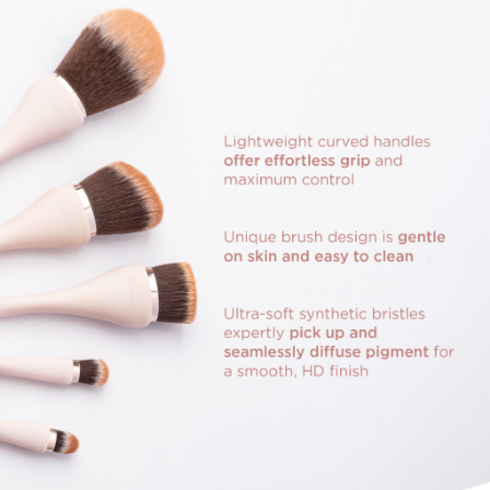 blk cosmetics daydream travel brush set