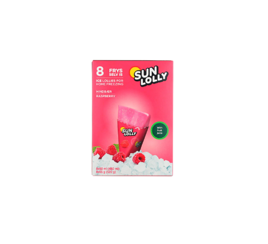 Sun Lolly Ice Pop Strawberry 480ml
