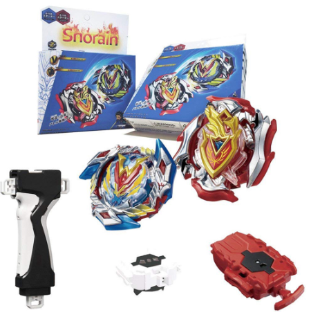 Best Birthday Gift Harspincher Beyblade Battle Burst Starter Winning Valkyrie.12vl & Zet Achilles 11