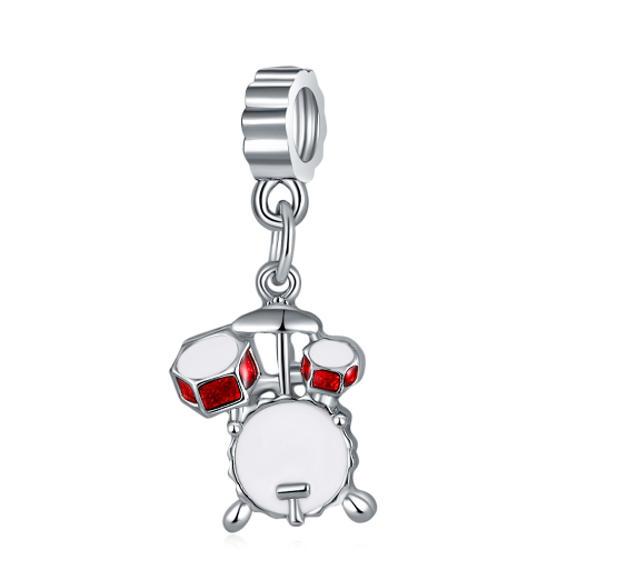 Glowing Turtle Nighttime Owl 925 Silver Dangle Charms Heart Balloon Bracelet Pendant 0023