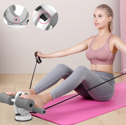 Trainihome Gym Sit-Ups Waist and Abdomen Fitness Exercise Equipment BodyBuilding Tools