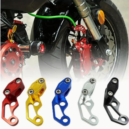 Motorcycle Modified Accessories Suitable For MSX125 Meter Bracket Oil Pipe CNC Wire Clip For BWS Distance Meter Wire Holderq