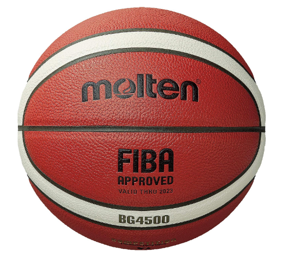 Molten BG Series Composite Basketball, FIBA Approved - BG4500, Size 7, 2- Tone (B7G4500)