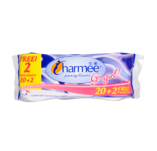 Charmee Pantyliners Go Girl Pantyliner 20's