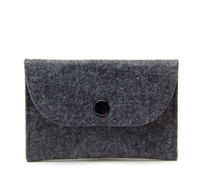 Short Coin Purse Wallet Felt Short Bag Handmade Coin Purse Felt Wallet Felt Products
