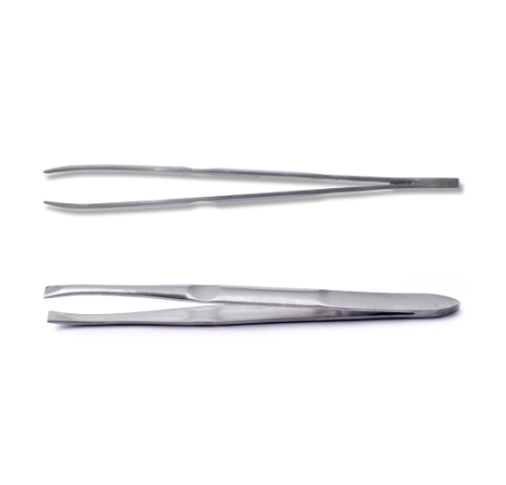 Lamuseland Professional Plucking Grafting False Eyelashes Eyebrow Clamp Biting Knife Tweezers