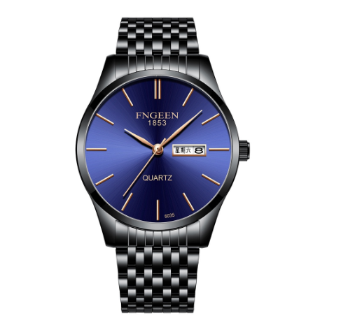 Binbond Original Luxury Watch Men's Watch Ultra-Thin Quartz Men's Watch Luminous Waterproof Fashion Trendy Men's Watch M1