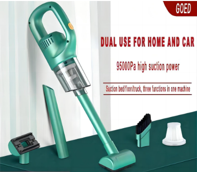 Goed Vacuum Cleaner Mini Portable Household and car Wireless handheld Quick Cordless Dry&Wet