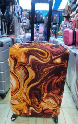 Trendy Luggage Cover Suitcase Elastic Spandex