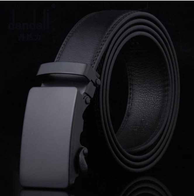 SENSIPIC Belt for men high quality PU leather Blet automatic sliding buckle design business style