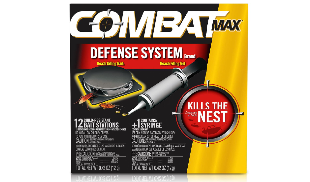 Combat Max Defense System Bait & Roach Killing Gel 12g