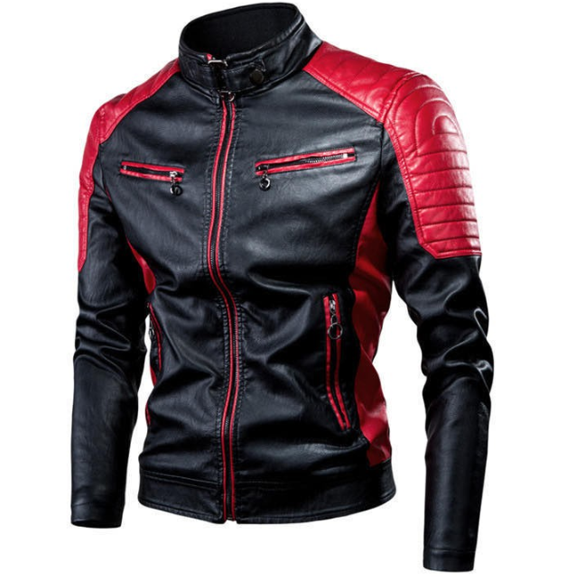 New Classic korean Men's Leather Jacket