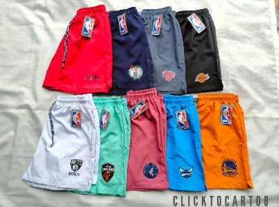 PREMIUM STA CRUZ & NBA TASLAN SHORTS FOR MENS CASH ON DELIVERY