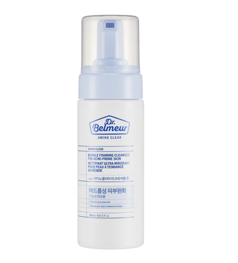 The Face Shop Dr. Belmeur Amino Clear PH-Balanced Foaming Gel Cleanser