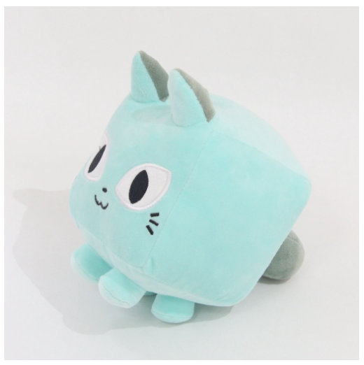 Pet Simulator X Cat Stuff Plushie Toys, Roblox Cat Plush,Big Games Cat Plushie Toy Dolls Soft Cat Pet Sim x Stuffed Animals for Kids 15
