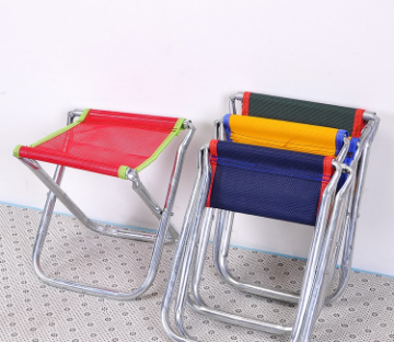 Portable Canvas Folding Chair Stool Seat Outdoor Fishing Camping Travel Picnic Hiking random color
