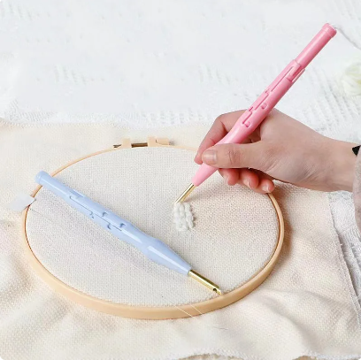 Monks Cloth for DIY Embroidery Needlework Fabric Sewing Punch Needle Kit Accessory Handmade Crafts Gift Ramadan Decoration 2023