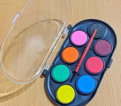 Mini 8-color Water Color Kids Water Color 8’s Design Painting Arts&Crafts SchoolSupplies Giveaway