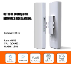 Comfast CF-E314N V2 300Mbps Wifi 20 Km CPE Network Bridge Antenna 2.4Ghz CPE Outdoor Router