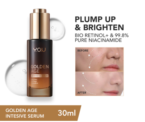 Y.O.U Golden Age Intensive Serum 30ML  Anti-Aging & Brightening Reduce Fine Lines