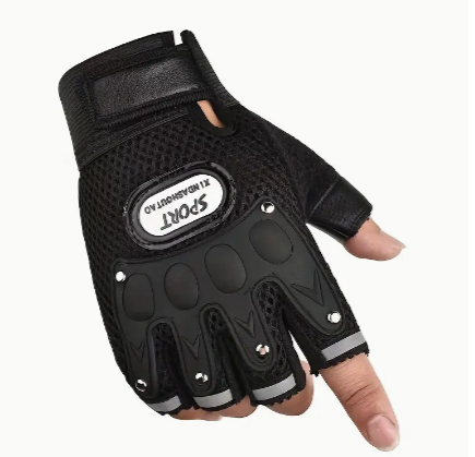 Motorcycle Gloves Men's Spring And Autumn Warm Waterproof Anti-fall Riding Motorcycle Touch Screen Gloves Knight Equipment All Seasons Outdoor Riding Bicycle Electric Car Half-finger Gloves Summer Sun