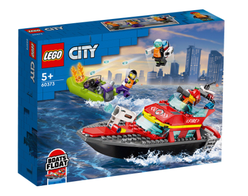 Lego 60373 City Fire Rescue Boat Building Blocks