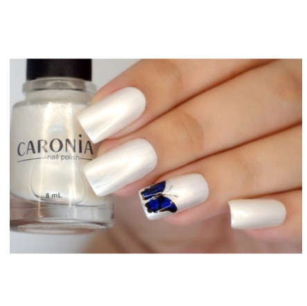 Caronia Nail Polish White Rose 15ml