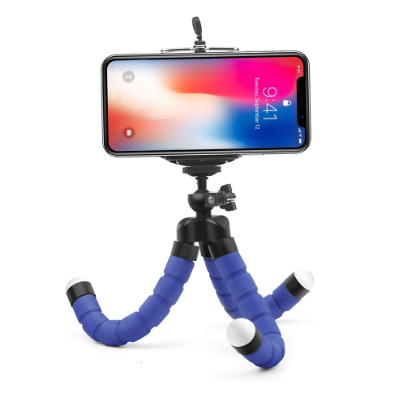 Vitog Mini Flexible Sponge Octopus Tripod for iPhone Samsung Xiaomi Huawei Mobile Phone Smartphone Tripod