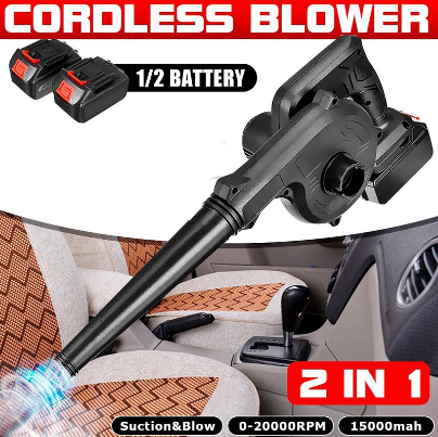 Powerful 3 in 1 Portable Cordless Air Blower Wireless Car Leaf Blower Vacuum
