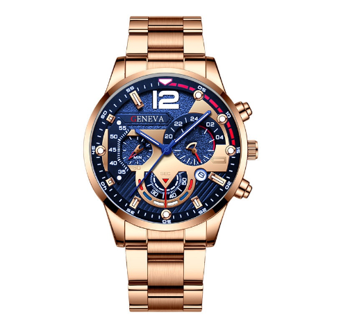 Original Luxury Fashion Watch Quartz Luminous Waterproof Stainless Steel Men's Watch M3