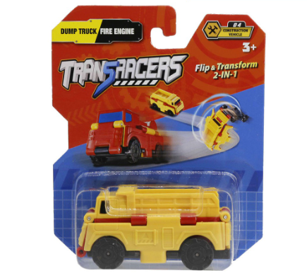 Auldey Transracers 2-in-1 Dump Truck Fire Engine